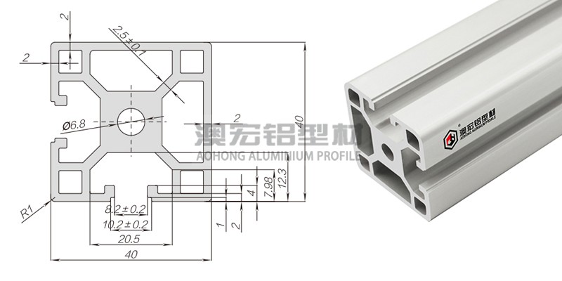 重型歐標鋁型材4040